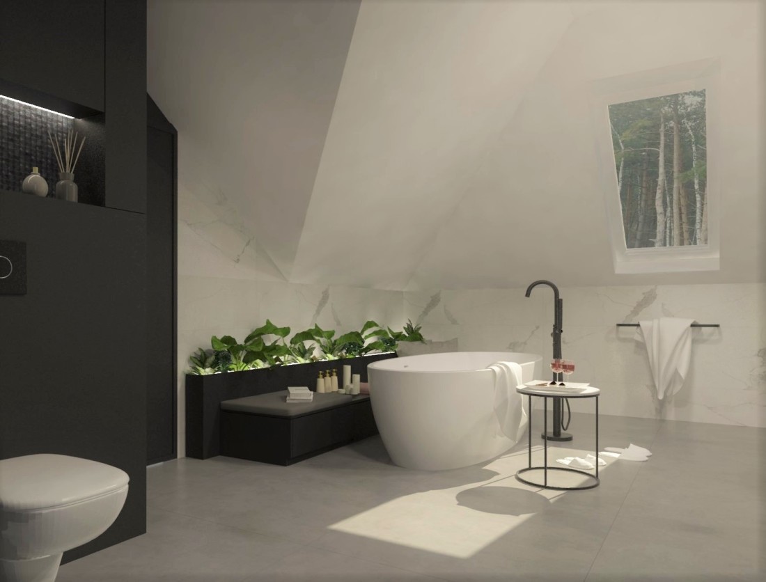 Studio Ładnie projektowanie wnętrz Tychy, Projekt łazienki Tychy, Projekt łazienki Olkusz, Projektowanie wnętrz Tychy, projektowanie wnętrz Olkusz, Aleksandra Chmielowicz architekt wnętrz